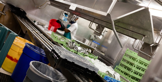 Cruise Ship Galley